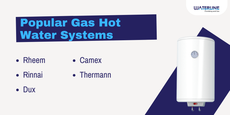 popular gas hot water system manufacturers